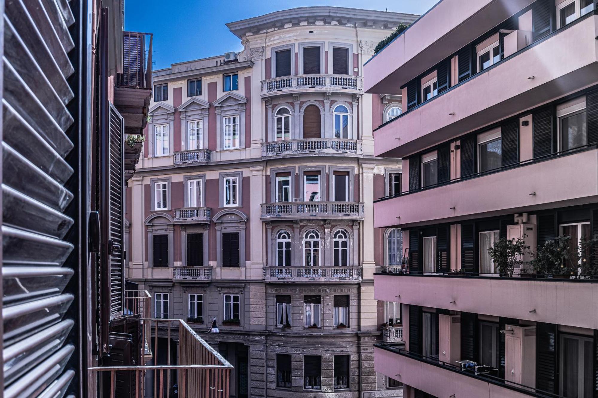 Rua De Mar Chiatamone Hotel Nápoles Exterior foto